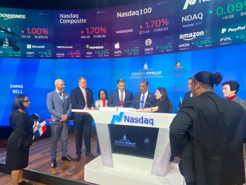 Por primera vez, la Independencia Dominicana se celebra en el NASDAQ
