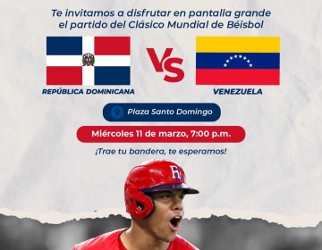 Alcald&iacute;a del Distrito Nacional proyectar&aacute; juego RD Vs. Venezuela en la Plaza Santo Domingo del malec&oacute;n