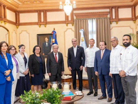  Secretario general de la ONU agradece apoyo de Rep&uacute;blica Dominicana y afirma que restablecer la seguridad en Hait&iacute; es una prioridad absoluta