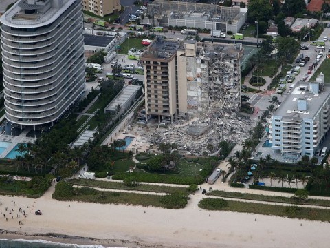 Aumentan a 18 los muertos por derrumbe en Miami