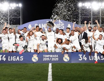 Un Real Madrid perfecto recupera el t&iacute;tulo en la Liga de Espa&ntilde;a