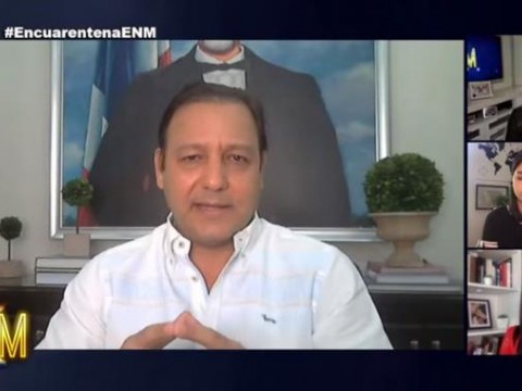 Abel Martinez est&aacute; positivo al COVID-19 pero sigue trabajando desde el centro donde esta interno 