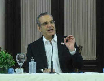 Luis Abinader: "Lo que estoy tratando de hacer en este Gobierno es cambiar la cultura de corrupci&oacute;n, de autoritarismo"