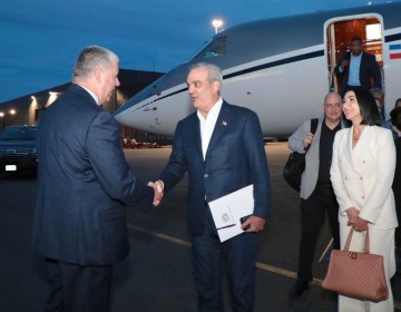 Abinader ya est&aacute; en Washington donde ser&aacute; reconocido por su liderazgo en las Am&eacute;ricas