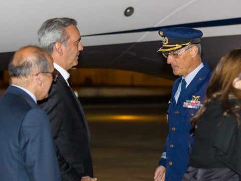 Presidente Abinader llega a Lisboa, Portugal