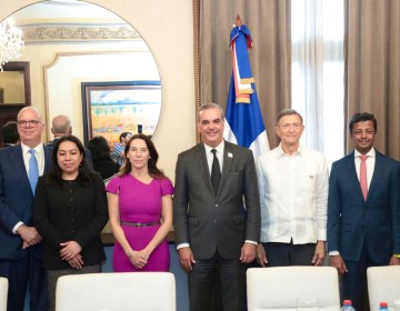 Presidente Abinader recibe visita embajadores de diferentes pa&iacute;ses acreditados ante la Organizaci&oacute;n de las Naciones Unidas (ONU)