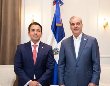 Presidente Abinader y presidente de Scotiabank destacan rol estrat&eacute;gico de la Rep&uacute;blica Dominicana en la regi&oacute;n