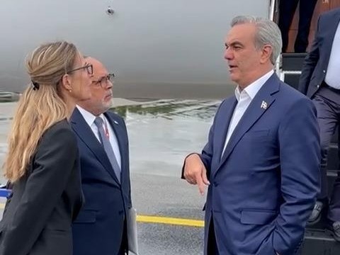 Presidente Abinader llega a Suiza para participar en cumbre sobre la paz en Ucrania