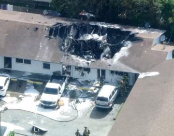 Dos muertos y cuatro hospitalizados por ca&iacute;da de helic&oacute;ptero sobre un edificio en Florida