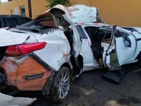 Dos fallecidos y varios heridos en accidente de tr&aacute;nsito en Santiago
