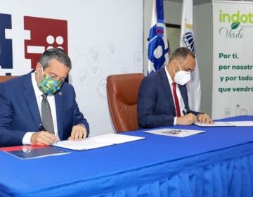 Indotel y Medio Ambiente acuerdan enfrentar contaminaci&oacute;n por desechos de industria el&eacute;ctrica y electr&oacute;nica
