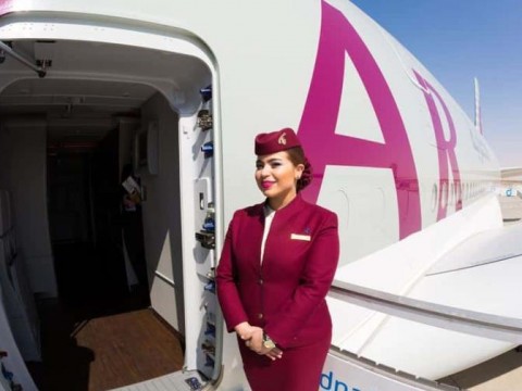 Aerol&iacute;nea de Catar busca a dominicanos para puesto de tripulante de cabina