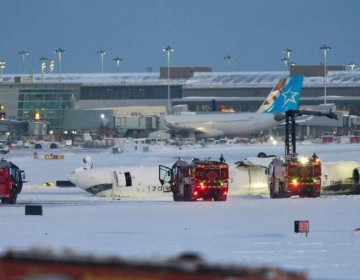 El aeropuerto de Toronto no quiere "especular" sobre las causas del accidente de Delta