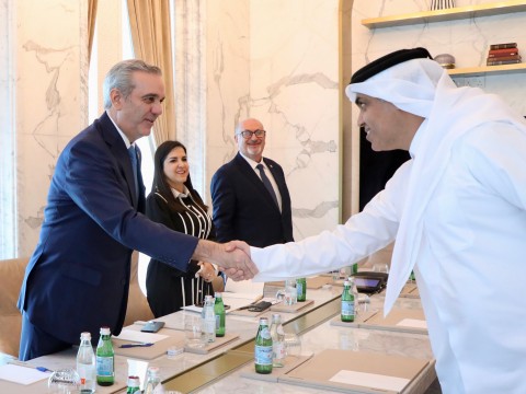 Presidente Abinader tendr&aacute; este lunes reuni&oacute;n privada con El Emir del Estado de Qatar