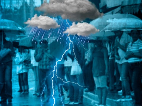 Martes con lluvias esperadas