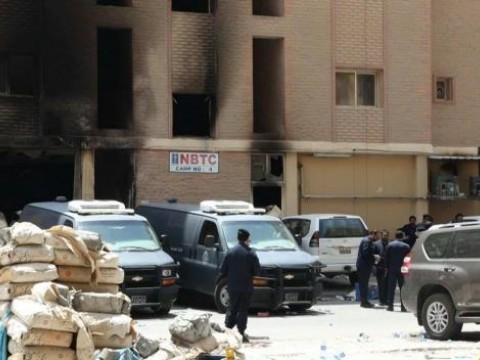 Decenas de muertos por un incendio en un edificio de Kuwait