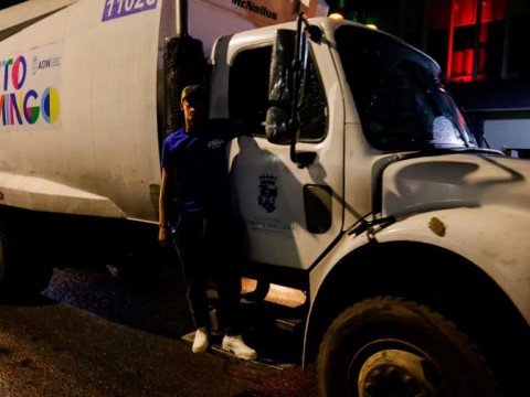 Alcald&iacute;a del DN incorpora 68 camiones recolectores de basura por temporada navide&ntilde;a