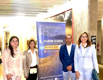 Alcald&iacute;a del DN es nombrada embajadora de la Organizaci&oacute;n Mundial de Ciudades Sostenibles