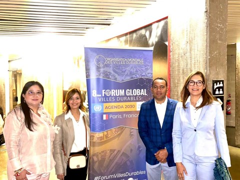 Alcald&iacute;a del DN es nombrada embajadora de la Organizaci&oacute;n Mundial de Ciudades Sostenibles