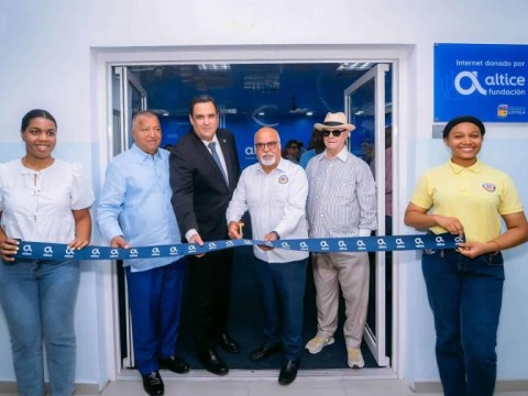Altice alcanza RD$60 MM de inversi&oacute;n social con sala tecnol&oacute;gica en el IPL