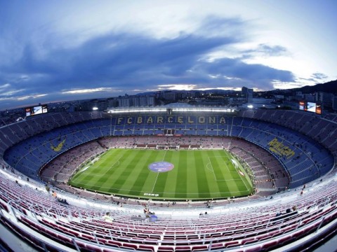 Los cinco estadios de futbol m&aacute;s visitados en Europa