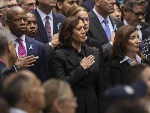 La vicepresidenta y el alcalde de Nueva York presiden los actos de homenaje del 11-S