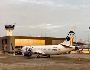 ARAJET realiza vuelo a Bogot&aacute; con La Pe&ntilde;a por un Mejor Pa&iacute;s.