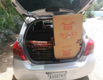 Detienen a cabo del Ej&eacute;rcito con contrabando de m&aacute;s de 59 mil cigarrillos en Dajab&oacute;n