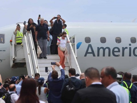 Aterriza en Venezuela primer vuelo comercial directo desde EE. UU. tras 7 a&ntilde;os sin operaci&oacute;n