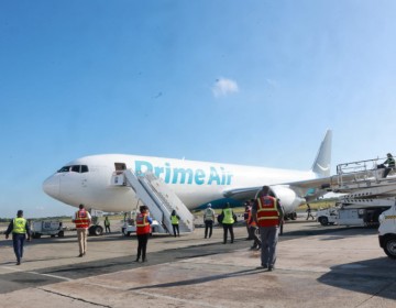 Avi&oacute;n de Amazon Air Cargo ya aterriz&oacute; en Rep&uacute;blica Dominicana