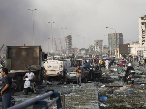 Beirut: Aumentan a 135 los muertos y a m&aacute;s de 5,000 los heridos
