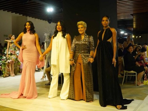 Bianna Candelario y Laura C&aacute;rdenes presentan la colecci&oacute;n "Cielo y Tierra" en el RD Fashion Week