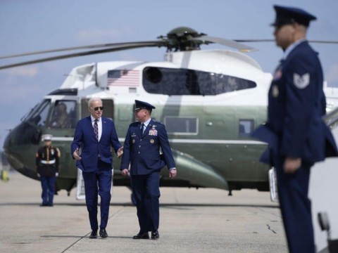 Cierran la base a&eacute;rea que utiliza Biden por un individuo armado en las cercan&iacute;as