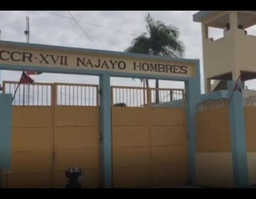 Se desploma pared de c&aacute;rcel de Najayo-Hombres