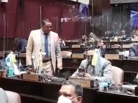 Pedro Botello y Tulio Jim&eacute;nez sostuvieron una acalorada discusi&oacute;n por lectura C&oacute;digo Penal