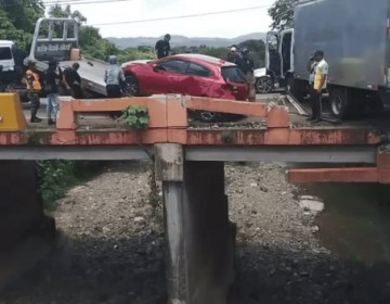 Cinco heridos durante accidente m&uacute;ltiple en la provincia Monse&ntilde;or Nouel