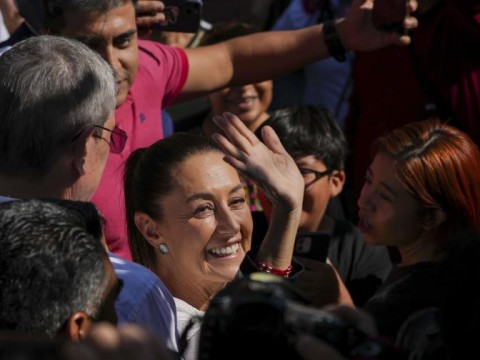 Claudia Sheinbaum arranca con una amplia ventaja en el escrutinio de las presidenciales en M&eacute;xico