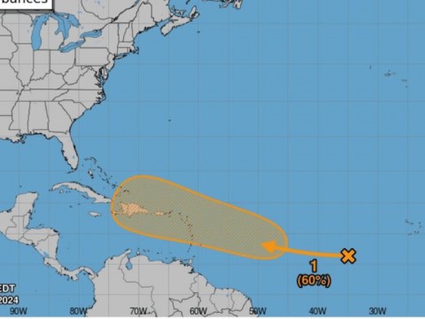 Una depresi&oacute;n tropical podr&iacute;a formarse la pr&oacute;xima semana y acercarse a Antillas Mayores, seg&uacute;n CNH