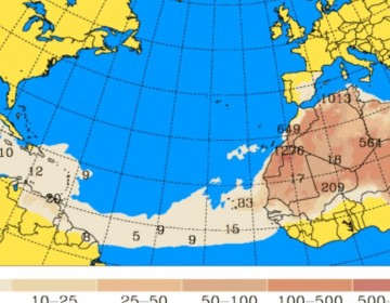 Contin&uacute;a el calor en RD este lunes por efecto del polvo del Sahara y verano