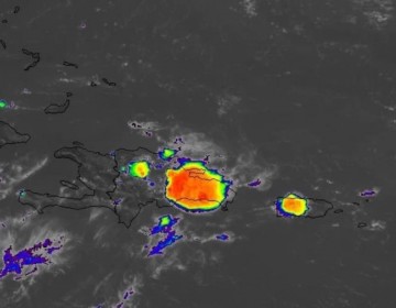 Se registran aguaceros esta tarde en Santo Domingo y provincias aleda&ntilde;as