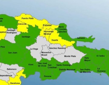 COE mantiene en alerta a 25 demarcaciones por incidencia de tormenta Rafael y vaguada
