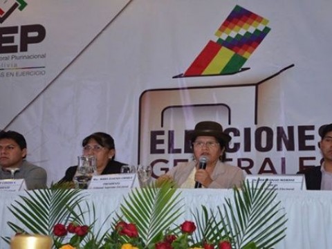 El TSE anuncia elecciones generales hasta el 6 de septiembre