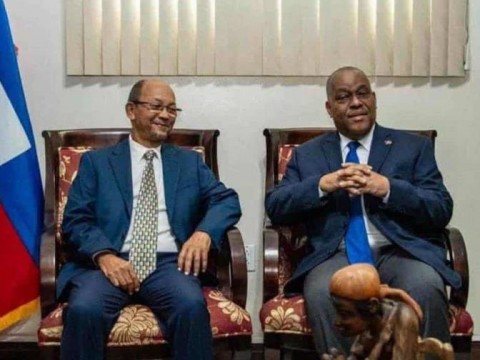 Tras llamado a unidad de Caricom, primer ministro y presidente CPT de Hait&iacute; se re&uacute;nen
