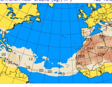 Una vaguada generar&aacute; lluvias en varias provincias, pese a ligera incidencia de polvo del Sahara