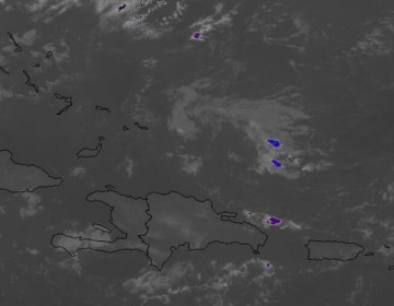 Temperaturas ligeramente c&aacute;lidas este lunes y chubascos en varias provincias