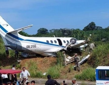 Un muerto y 15 heridos deja accidente de avioneta en la Amazon&iacute;a de Per&uacute;