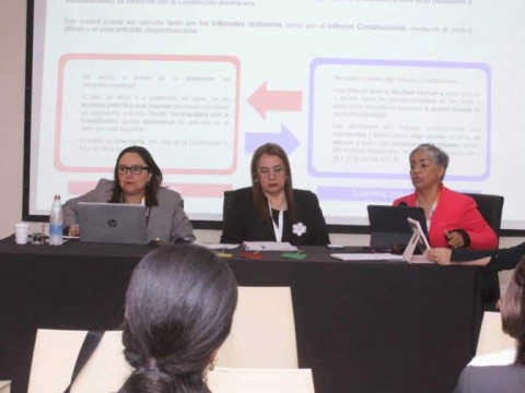 Jueza explica procesos para proteger derechos e imponer supremac&iacute;a de la Constituci&oacute;n