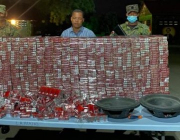 Apresan regidor del PLD con contrabando de Cigarrillos 