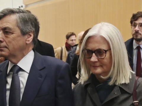  Fran&ccedil;ois Fillon Ex primer ministro franc&eacute;s y su esposa declarados culpables por caso de empleos ficticios