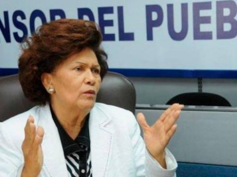 Defensora del pueblo no est&aacute; interesada en presidir por un segundo per&iacute;odo en el cargo
